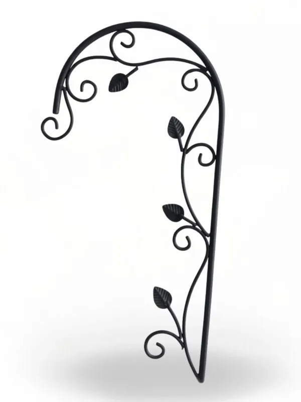 Wrought Iron Leaf Wall Bracket