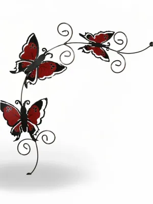 Wrought Iron 4 Seasons Butterfly
