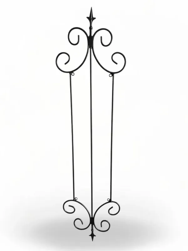 Wrought Iron Excusive Wall Panel Large 140cmx37cm