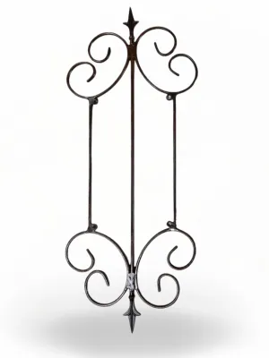 Wrought Iron Exclusive Wall Panel Small 100cmx37cm