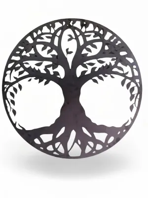 Wrought Iron Tree Of Life Wall Trellis