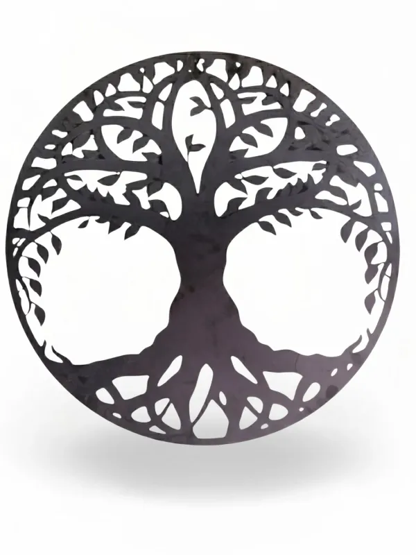 Wrought Iron Tree Of Life Wall Trellis