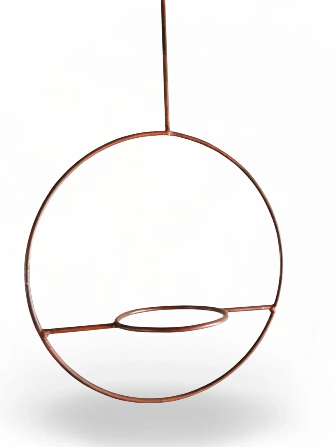 Wrought Iron Hanging Round Potholder 15cm