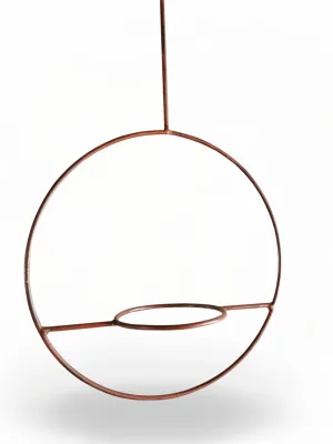 Wrought Iron Hanging Round Potholder 20cm