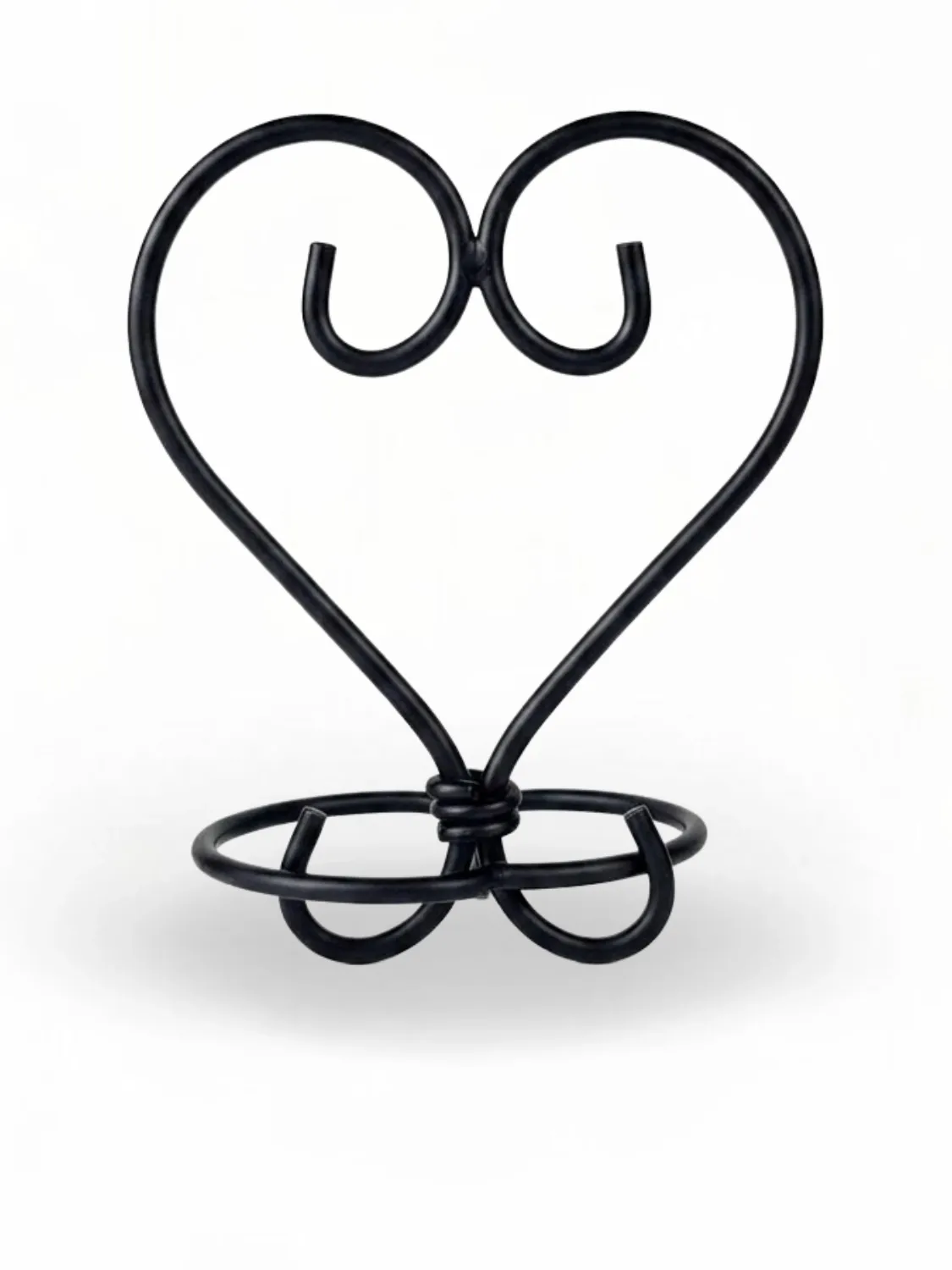 Wrought Iron Single Heart Potholder