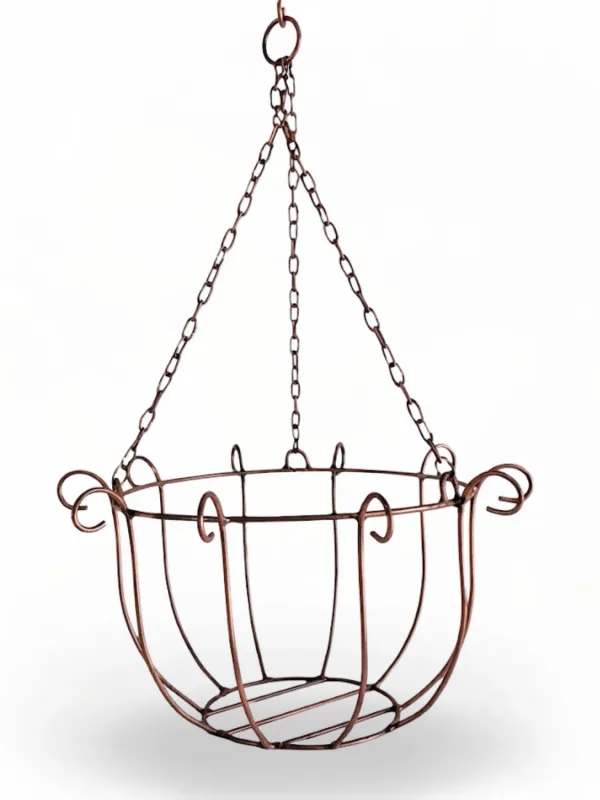Wrought Iron St Regis Basket