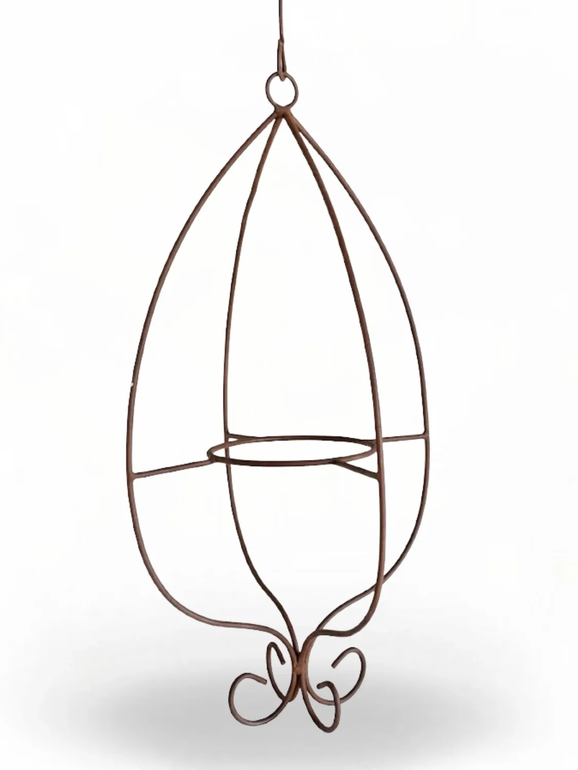 Wrought Iron Teardrop Potholder