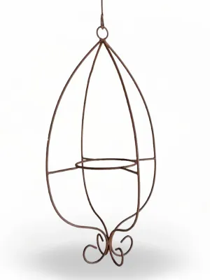 Wrought Iron Teardrop Potholder