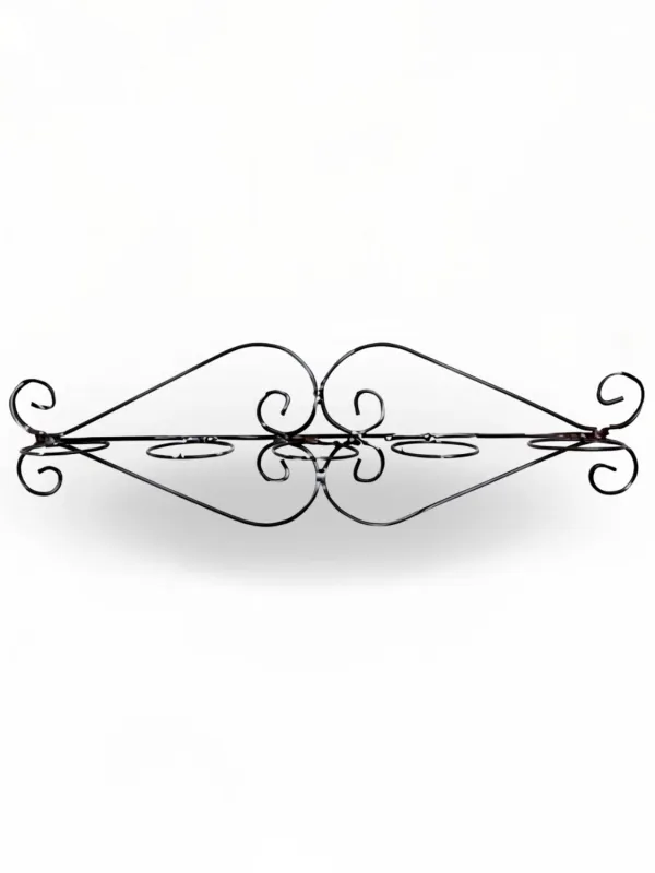 Wrought Iron 5Pot Extra Curly Potholder