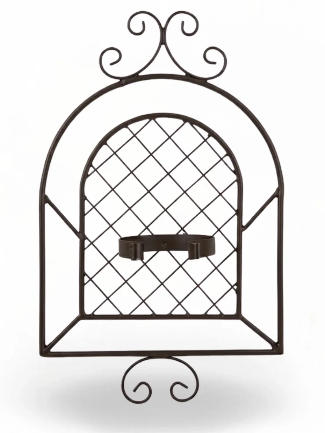 Wrought Iron Diamond Potholder Petite