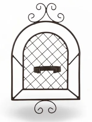Wrought Iron Diamond Potholder Petite