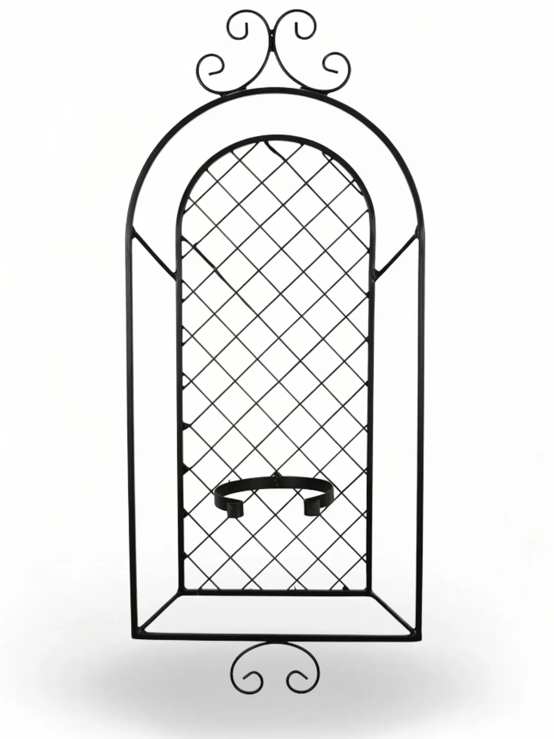 Wrought Iron Diamond Potholder Single