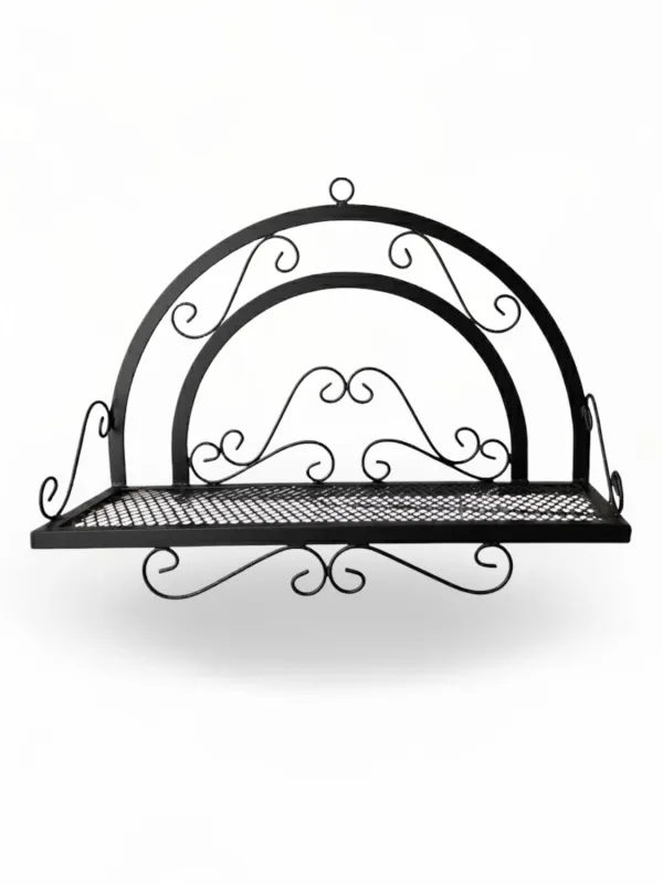 Wrought Iron Halfmoon Potholder