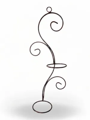 Wrought Iron Waved Two Potholder 15cm