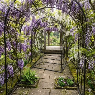Wrought Iron Arch Alexia Extra