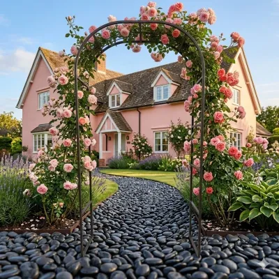 Wrought Iron Arch Juliana 1.2m