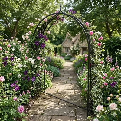 Wrought Iron Arch Irene