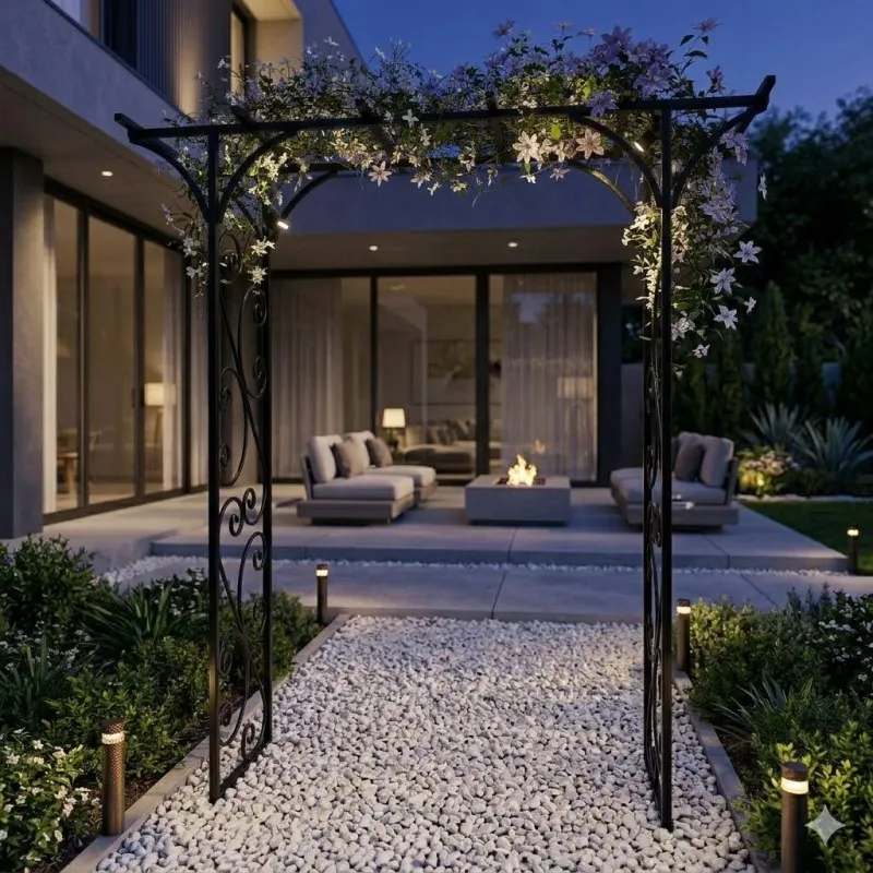 Wrought Iron Arch Mable