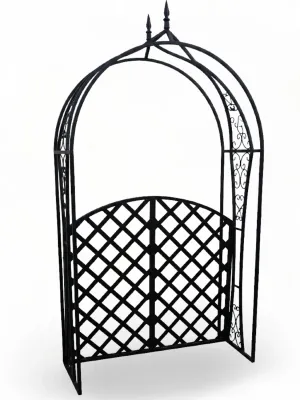 Wrought Iron Arch Maxima With Gate