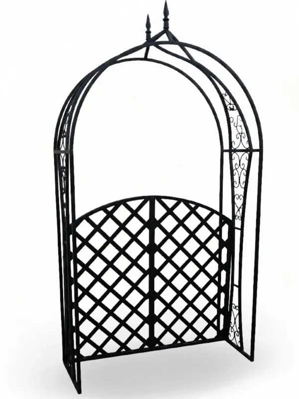 Wrought Iron Arch Maxima With Gate