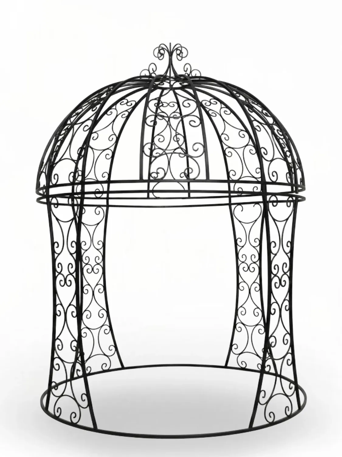 Wrought Iron Dutch Pergola 2.5m