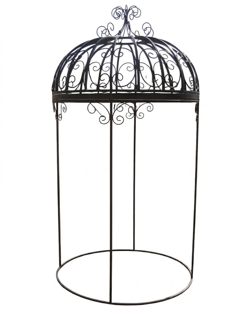 Wrought Iron French Pergola 1.5m