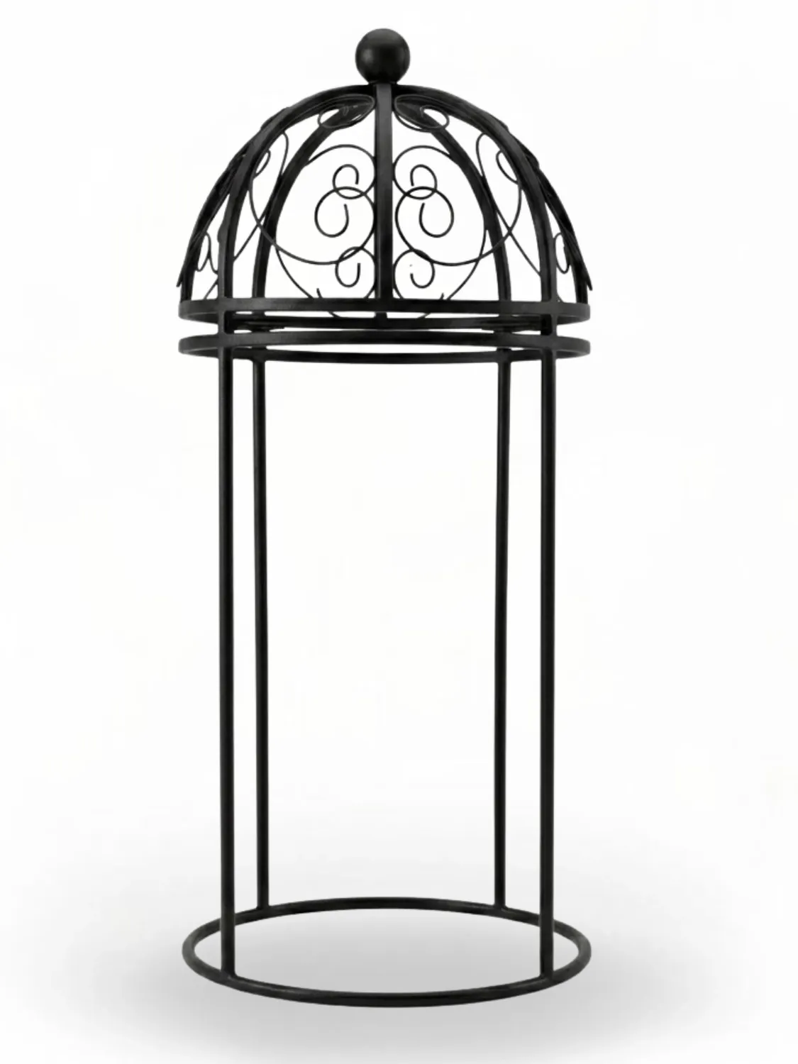 Wrought Iron Rosepilar Pergola