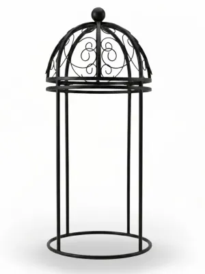 Wrought Iron Rosepilar Pergola