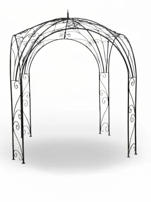 Wrought Iron San Marino Pergola 2.45mx2.45m