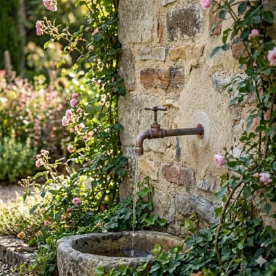 Wrought Iron Aqualis Waterspout