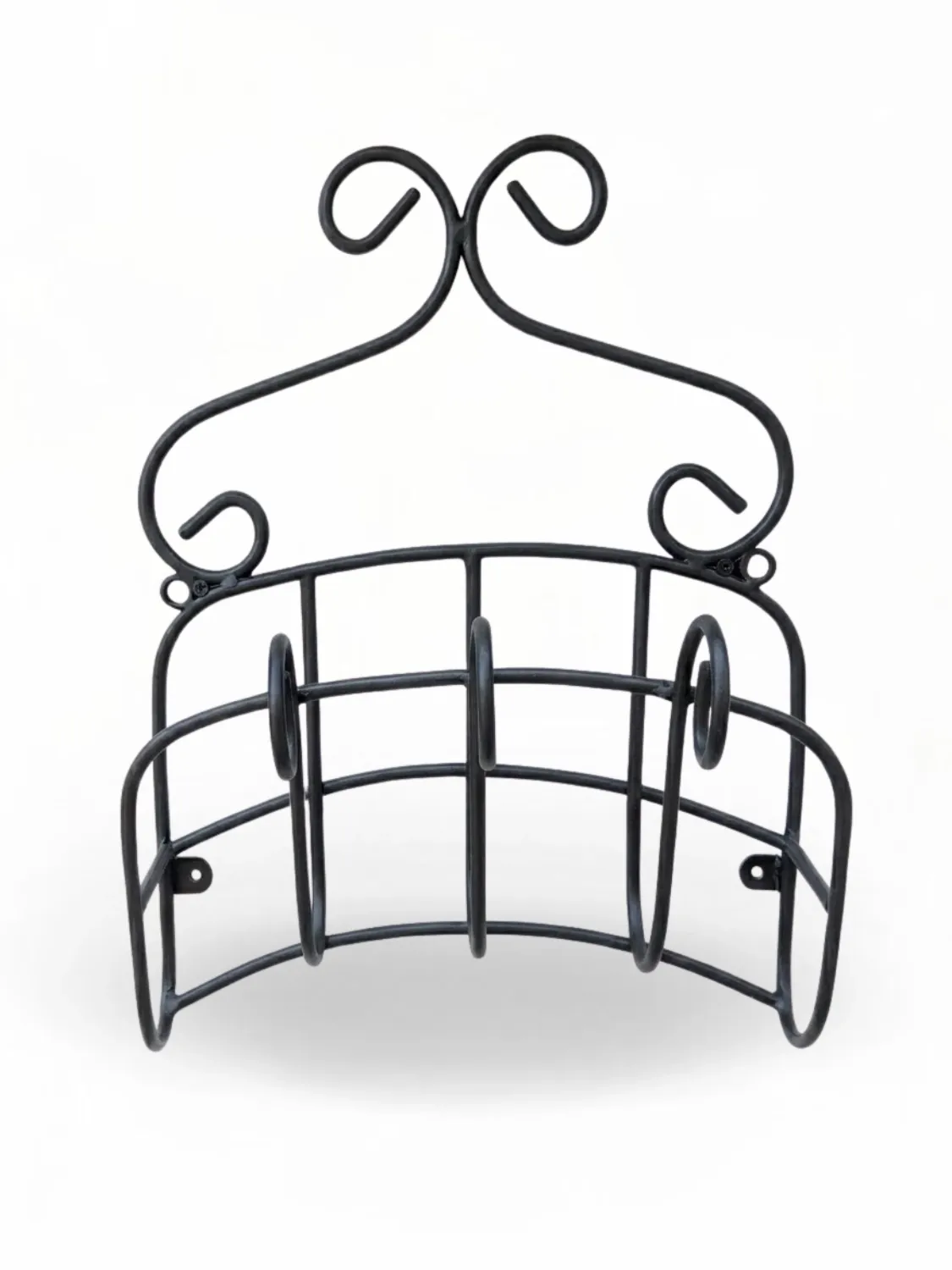 Wrought Iron Hosepipe Holder Wall Mounted