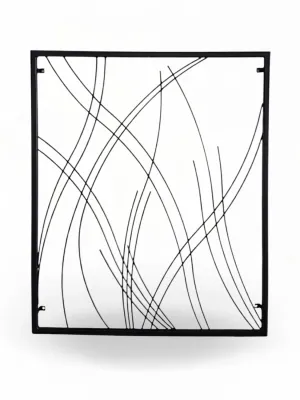 Wrought Iron Bamboo Trellis 1.2mx1m