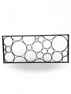 Wrought Iron Circular Trellis 2mx1.5m