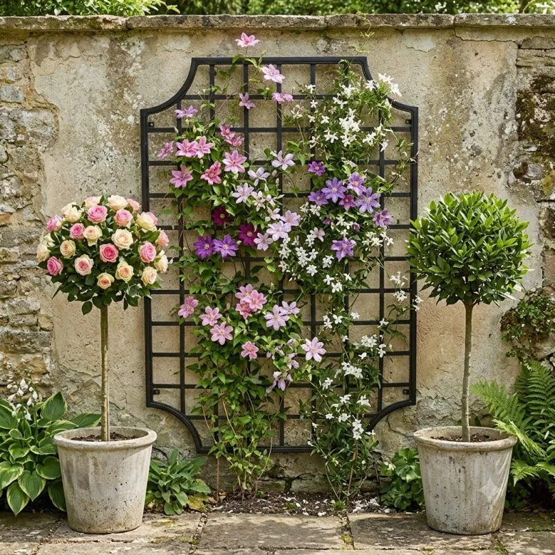 Wrought Iron CottageCut Wall Panel 1.5mx1m
