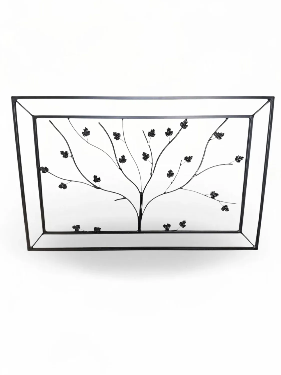 Wrought Iron Framed Tree Trellis 1.4mx90cm