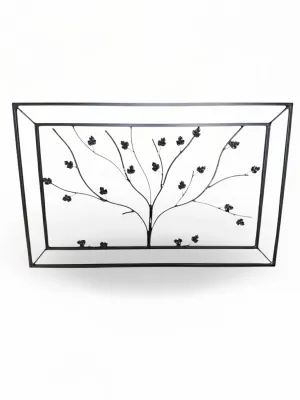 Wrought Iron Framed Tree Trellis 1.4mx90cm