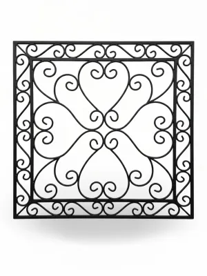 Wrought Iron Stylish Panel Square 150cmx150cm