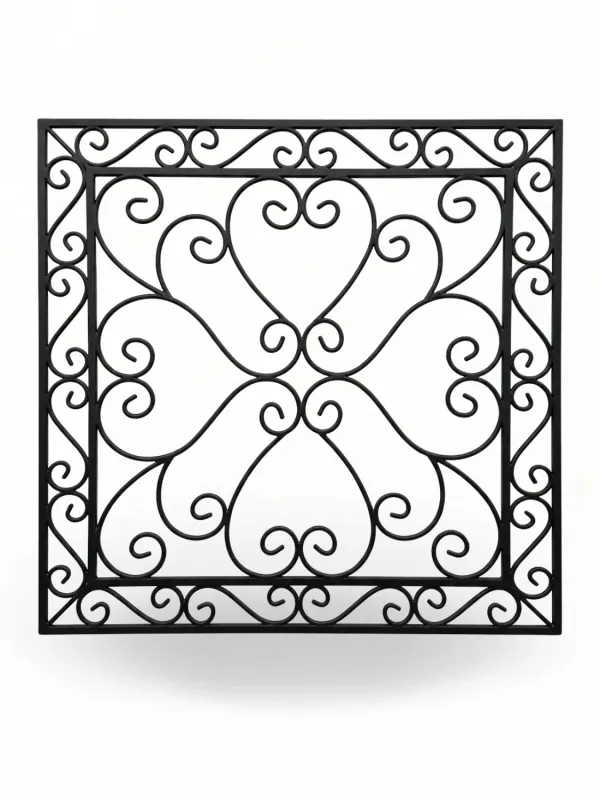 Wrought Iron Stylish Panel Square 150cmx150cm