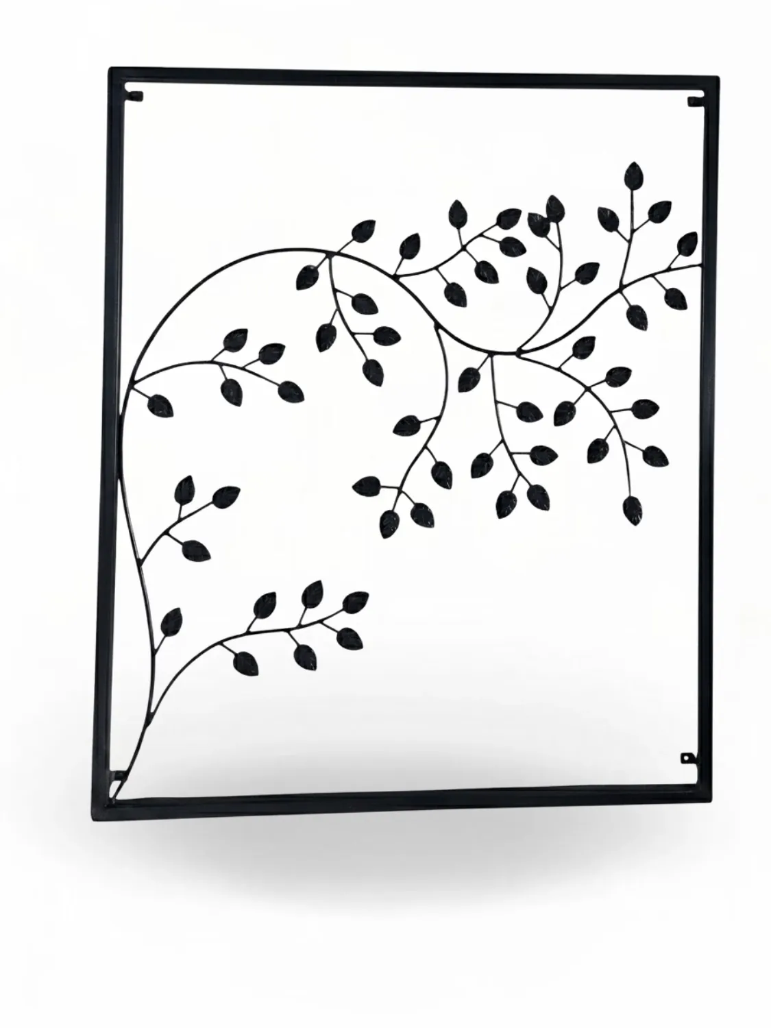 Wrought Iron Trellis Leaf 100cmx120cm