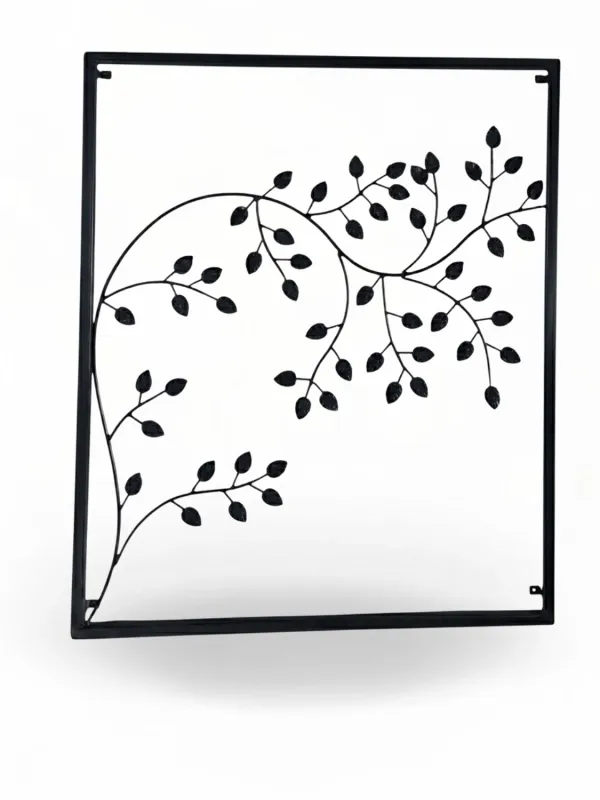 Wrought Iron Trellis Leaf 100cmx120cm