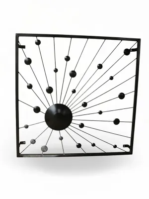 Wrought Iron Sunshine Trellis 110cmx110cm