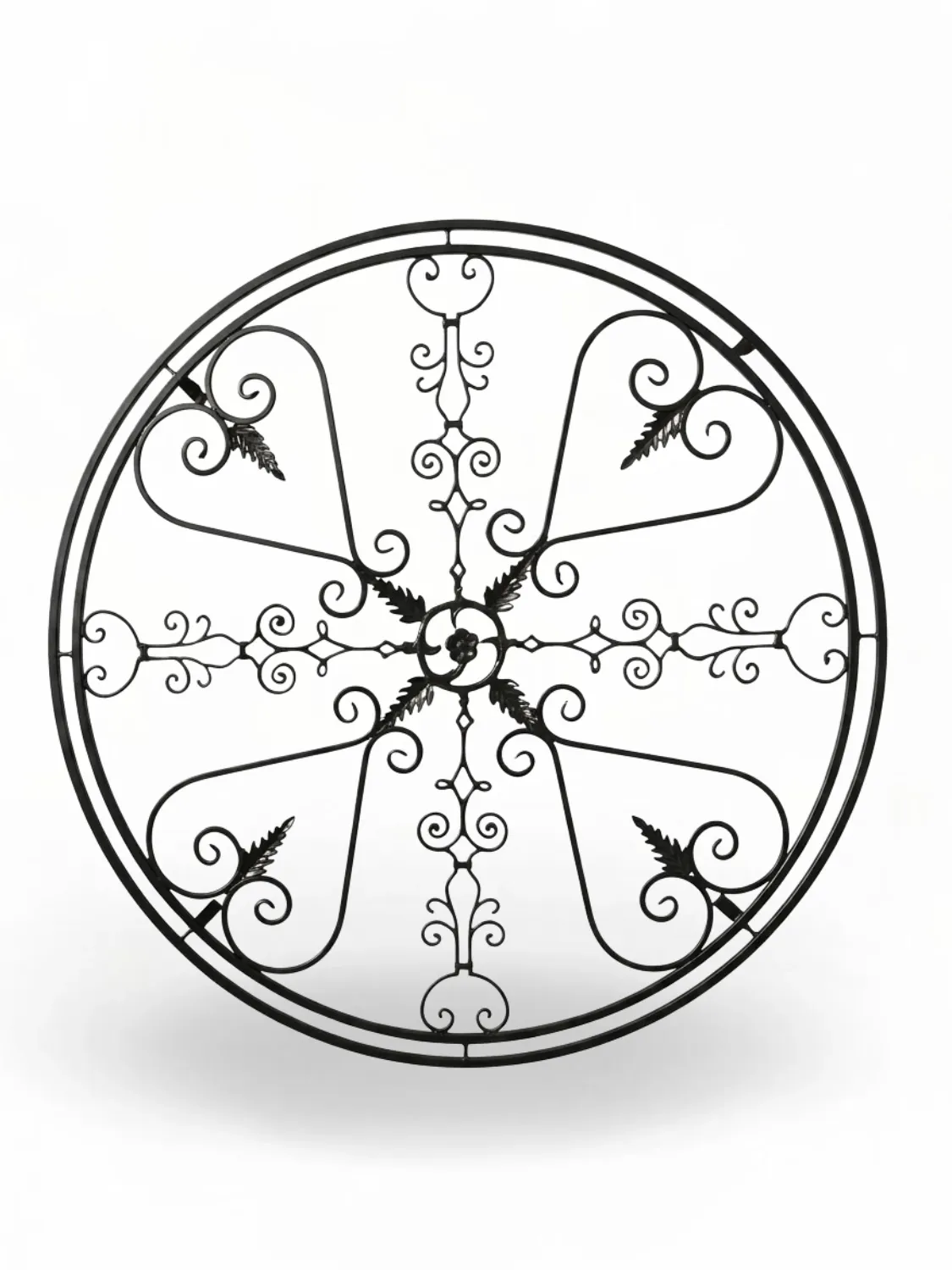 Wrought Iron Trellis Round 160cm