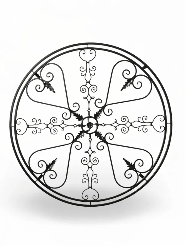 Wrought Iron Trellis Round 160cm