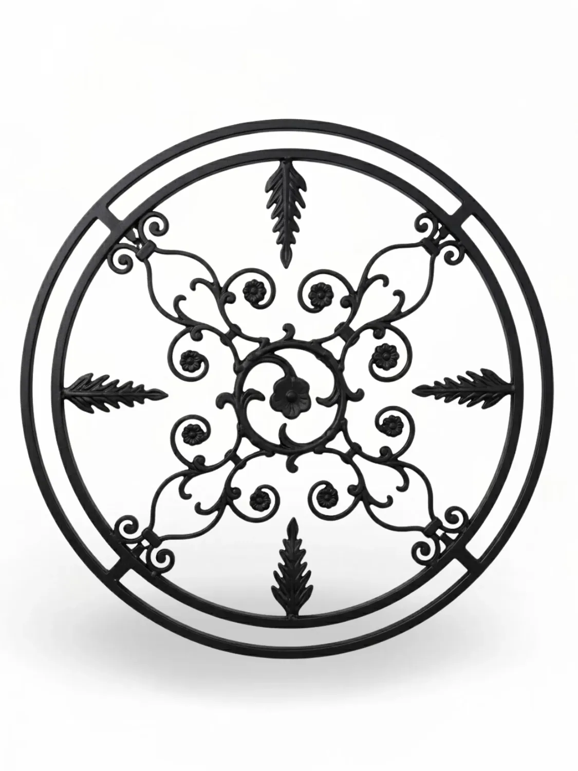 Wrought Iron Trellis Round Small 80cm