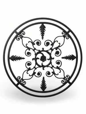 Wrought Iron Trellis Round Small 80cm