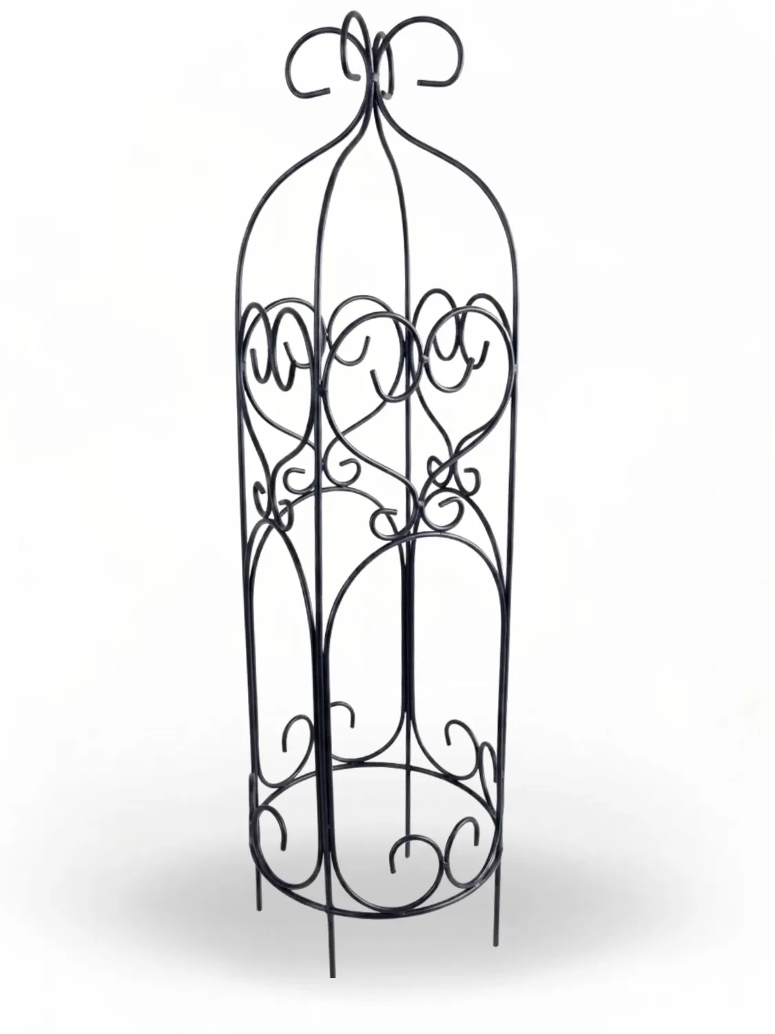 Wrought Iron Classic Obelisk 100cmx35cm