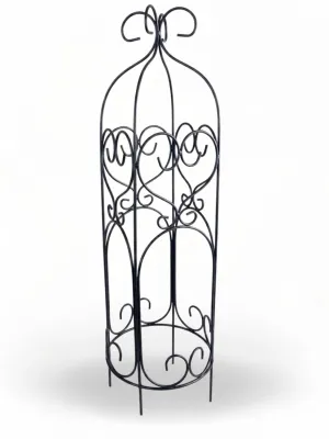 Wrought Iron Classic Obelisk 100cmx35cm