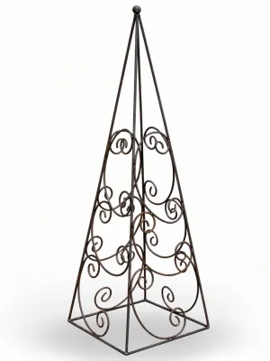 Curly Obelisk Large Base:600mmx600mm Height: 2000mm