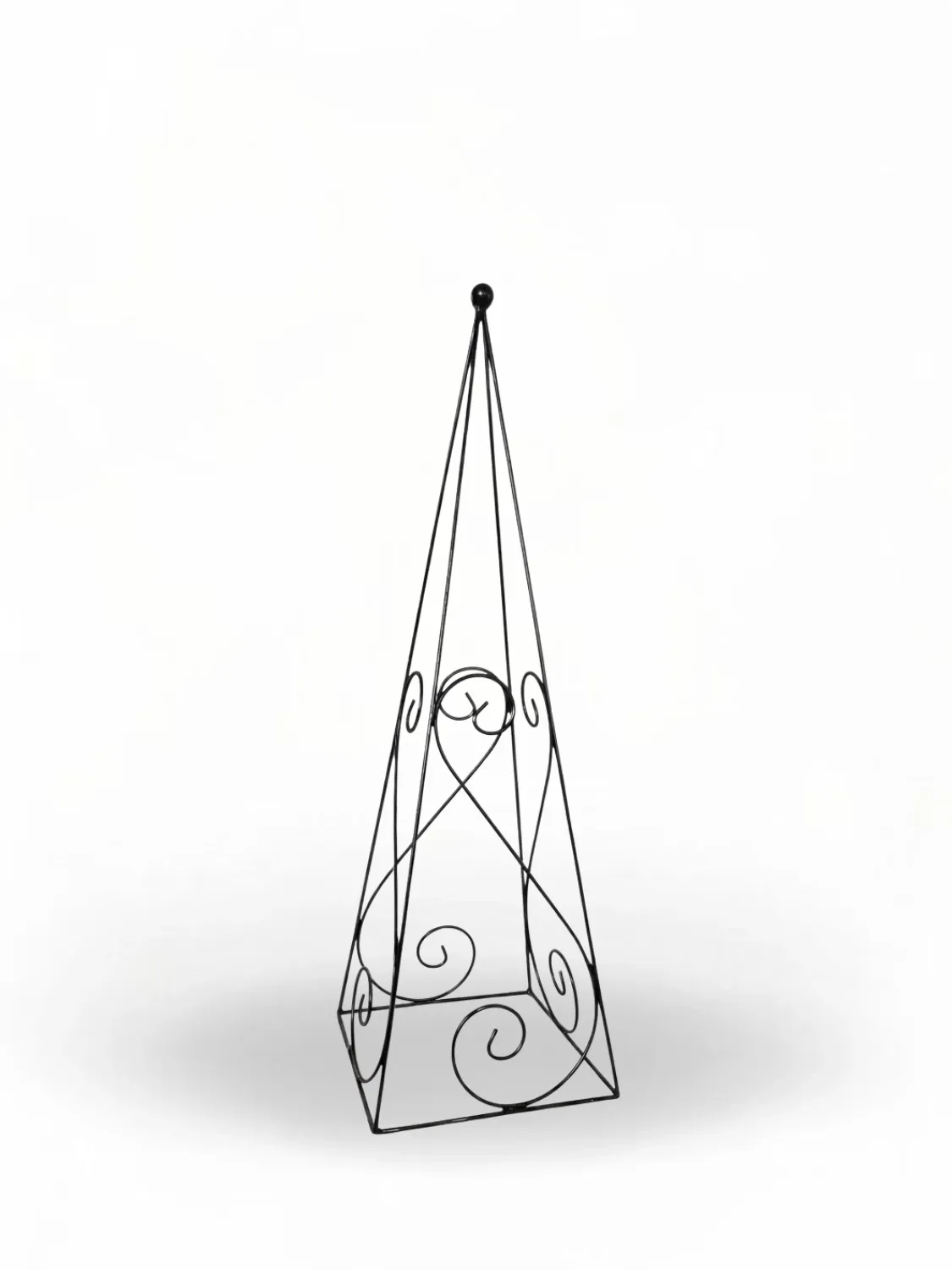 Wrought Iron Obelisk Libby Small 120cmx40cm