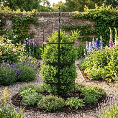 Wrought Iron Obelisk Lara Medium 190cmx59cm